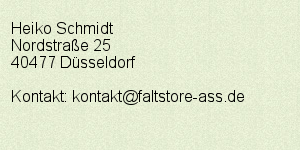 Impressum Impressum